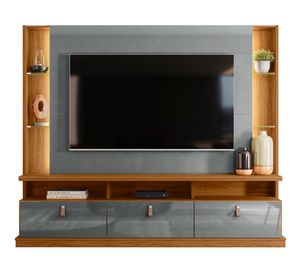 Centro de entretenimiento 70" Bilbao freijo/cinza