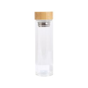 Botella térmica transparente 500 ml