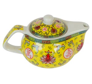 Tetera cerámica amarilla 250 ml