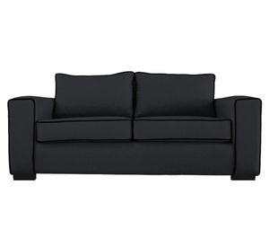 Sofá 3 cuerpos Gabro chenille grafito