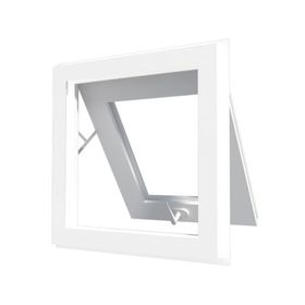 Ventana PVC 46x55 cm Proyectable blanco