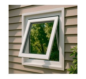 Ventana PVC 46x55 cm Proyectable blanco