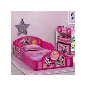 Cama de transición a piso niña Minnie