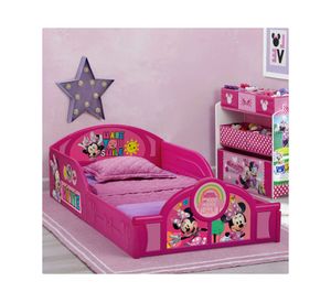 Cama de transición a piso niña Minnie