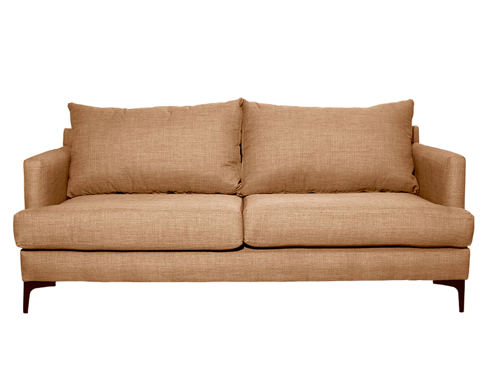Sofás Home Sofá 2 cuerpos Aldara chenille beige