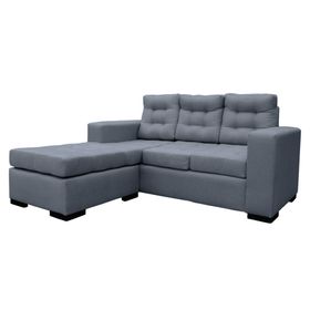 Seccional 3 cuerpos Antu chenille gris