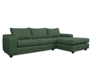 Seccional 3 cuerpos Kandra chenille verde