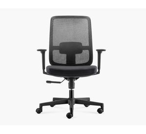 Silla de escritorio Lotto negro