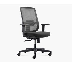 Silla de escritorio Lotto negro