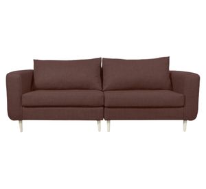Sofá 3 cuerpos Bollen chenille café