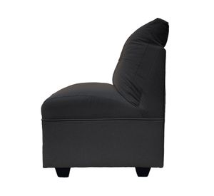 Butaca 1 cuerpo Mateo chenille PP grafito