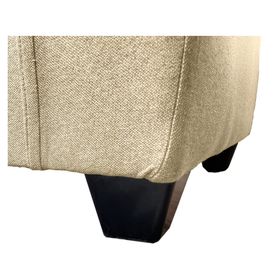 Juego de living 4 cuerpos Mateo chenille PP beige