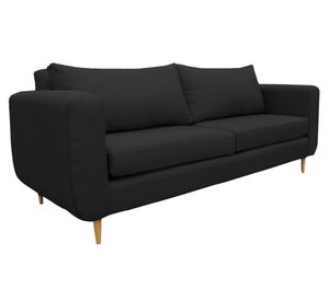 Sofá 2 cuerpos Bollen chenille grafito