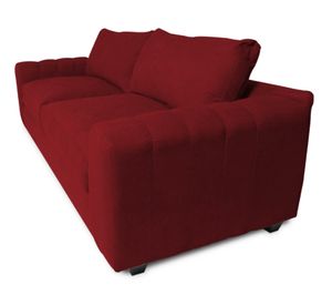 Sofá 3 cuerpos Briana rojo