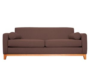 Sofá 2 cuerpos Meli chenille cafe