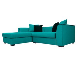 Seccional 3 cuerpos Valencia chenille turquesa