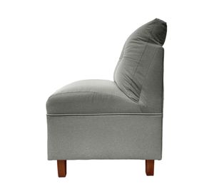Set 2 butacas 1 cuerpo Mateo chenille PM gris