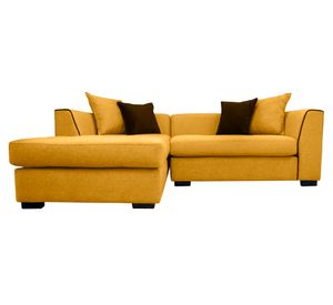 Seccional 3 cuerpos Valencia chenille ambarino