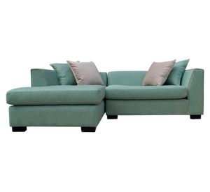 Seccional 3 cuerpos Valencia chenille verde