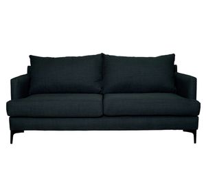 Sofá 2 cuerpos Aldara chenille grafito