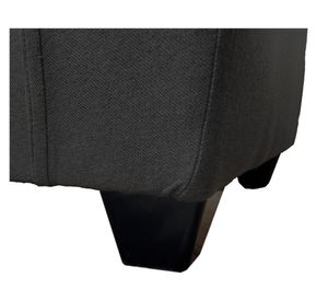 Juego de living 4 cuerpos Mateo chenille PP grafito