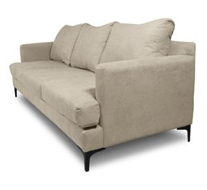 Sofá 3 cuerpos Aldara chenille beige