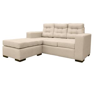 Seccional 3 cuerpos Antu chenille beige