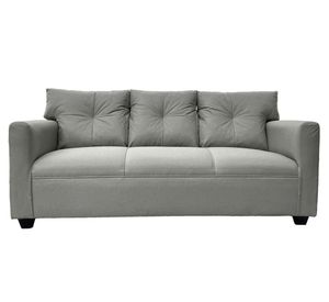 Sofá 3 cuerpos Mateo chenille PP gris