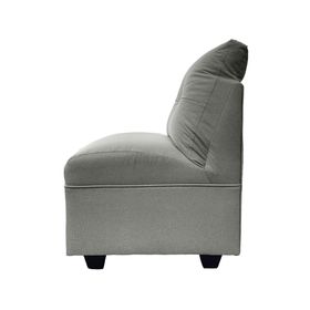 Butaca 1 cuerpo Mateo chenille PP gris