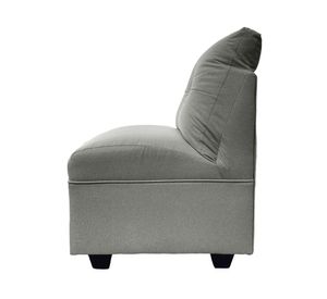 Butaca 1 cuerpo Mateo chenille PP gris