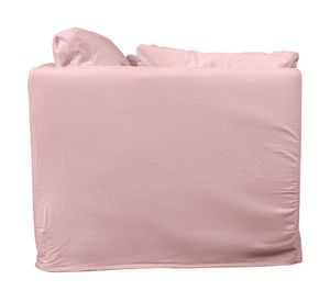 Sofá 3 cuerpos Quepe lino palo rosa