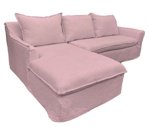 Seccional 3 cuerpos Queule lino palo rosa