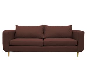Sofá 2 cuerpos Bollen chenille café