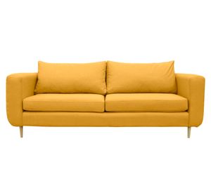 Sofá 2 cuerpos Bollen chenille ambarino