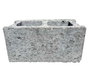 Bloque hormigón liso 19x19x39 cm