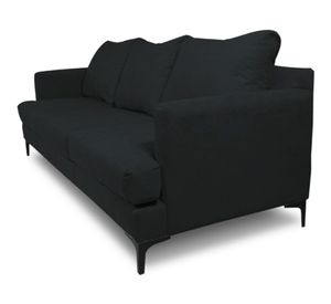 Sofá 3 cuerpos Aldara chenille grafito