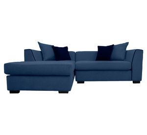 Seccional 3 cuerpos Valencia chenille azul