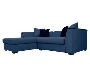 Seccional 3 cuerpos Valencia chenille azul