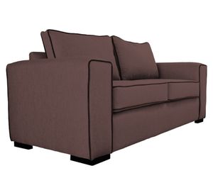 Sofá 3 cuerpos Gabro chenille café