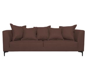 Sofá 3 cuerpos Cordelia chenille cafe