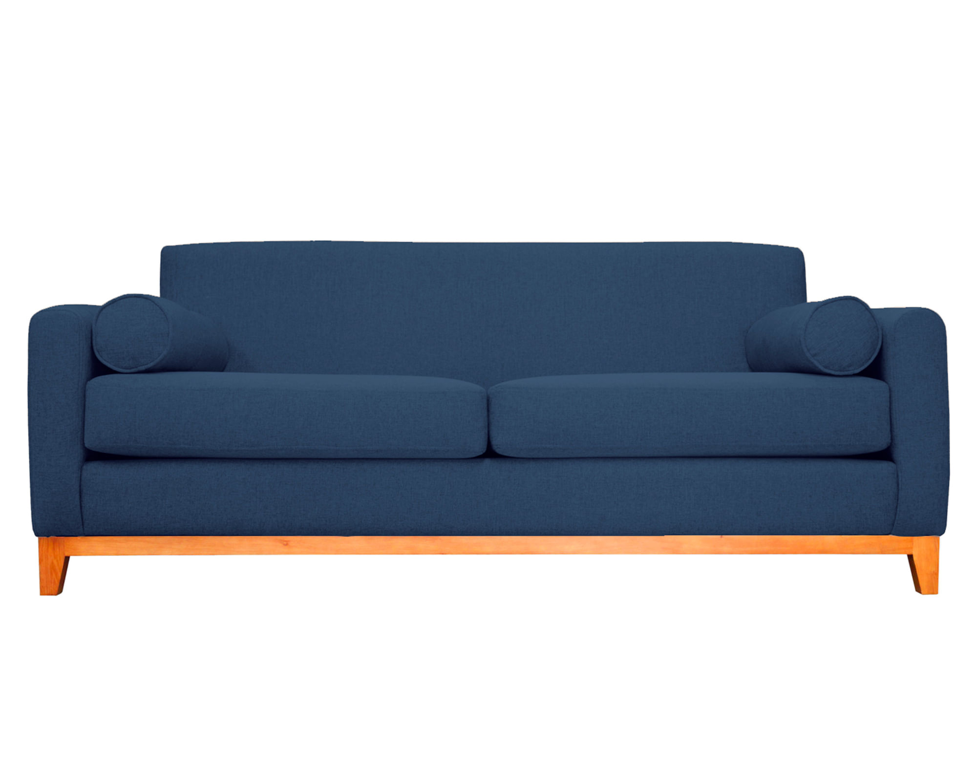 Sofás Home Sofá 2 cuerpos Meli chenille azul