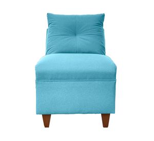 Butaca 1 cuerpo Mateo chenille PM turquesa