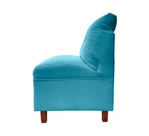 Butaca 1 cuerpo Mateo chenille PM turquesa