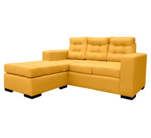 Seccional 3 cuerpos Antu chenille ambarino