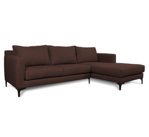 Seccional 3 cuerpos Kaile chenille café