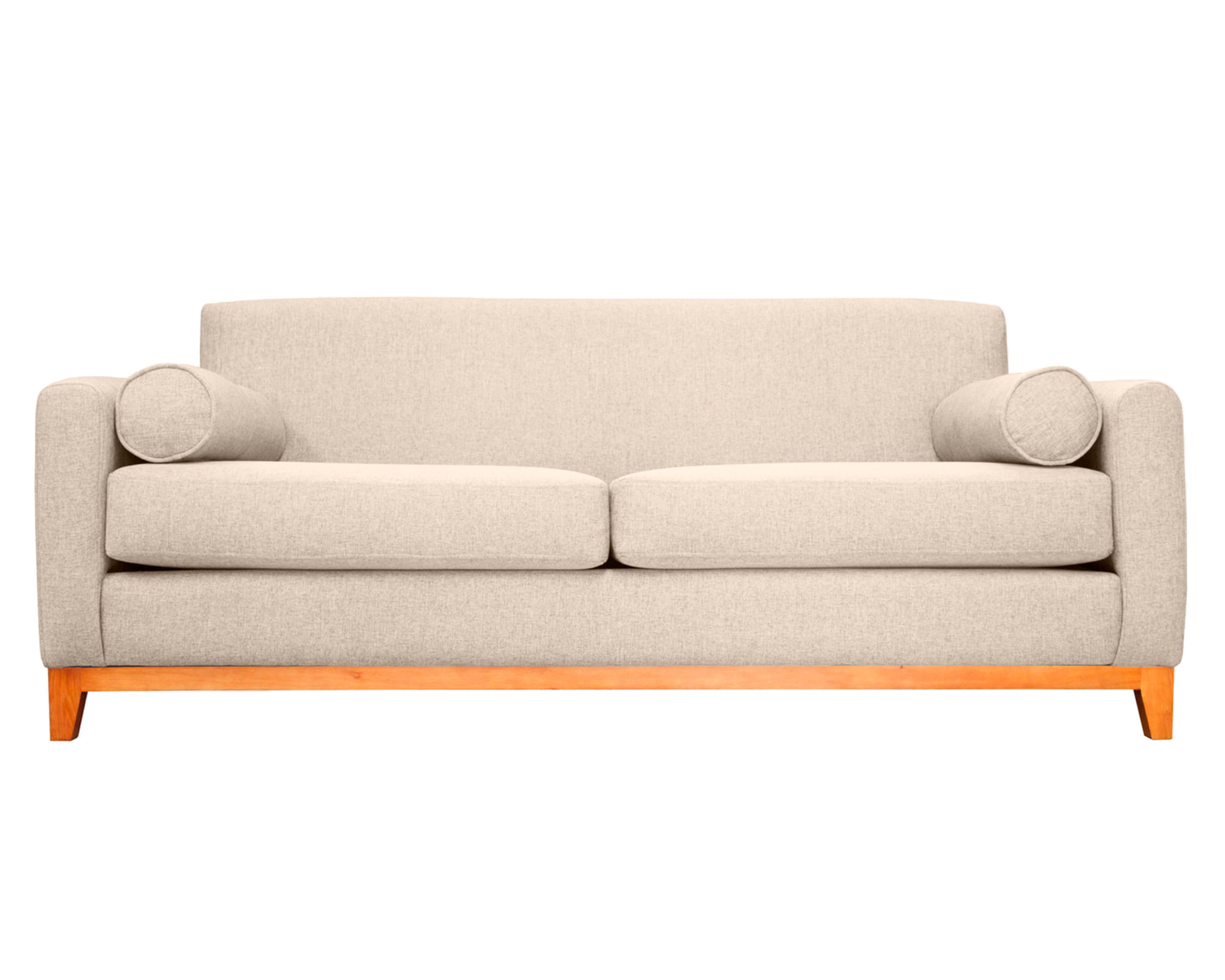 Sofás Home Sofá 2 cuerpos Meli chenille beige