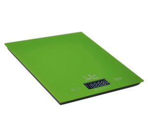 Balanza digital tactil 729V verde 5 kg 18.5x2.5x20.5 cm