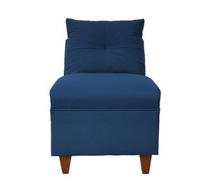 Butaca 1 cuerpo Mateo chenille PM azul