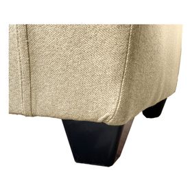 Juego de living 5 cuerpos Mateo chenille PP beige