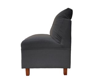 Butaca 1 cuerpo Mateo chenille PM grafito